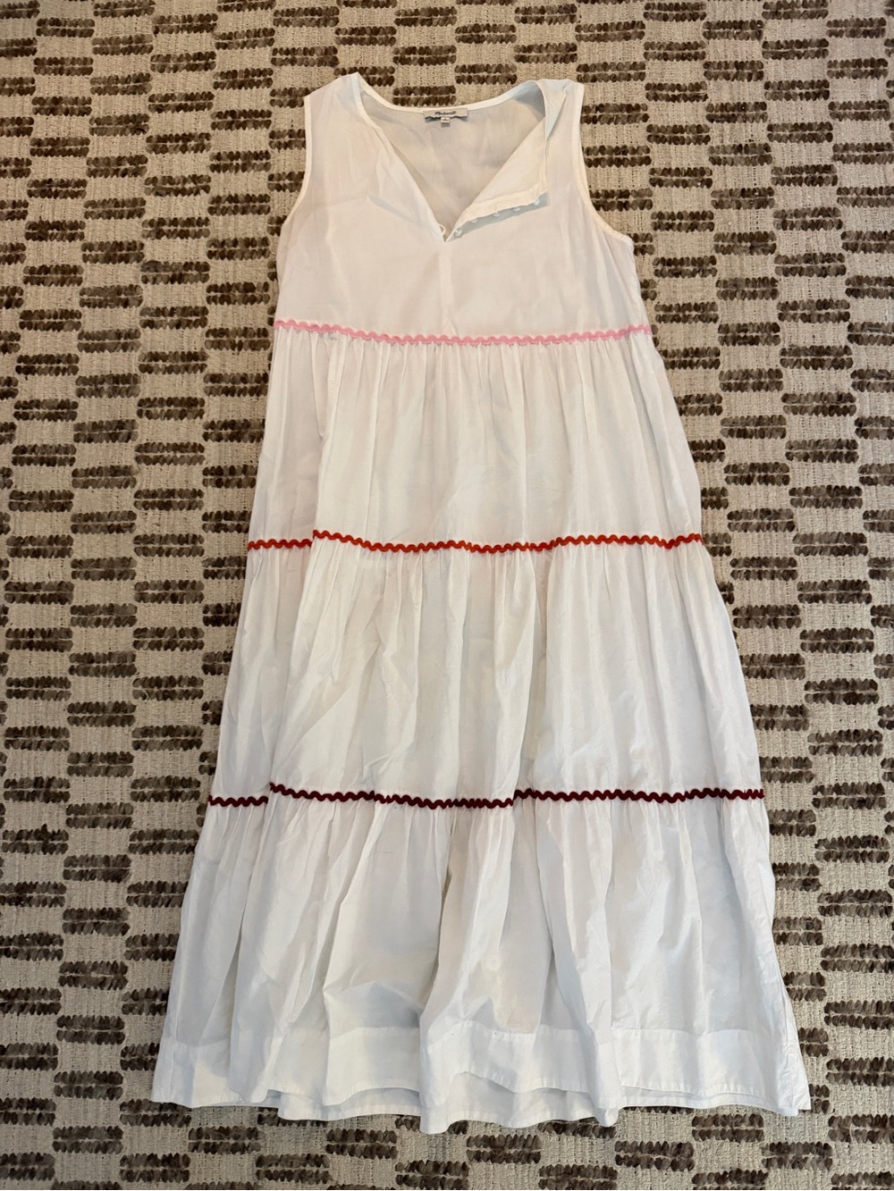 Madewell Ric Rac Midi Dress - Picture 2 of 3